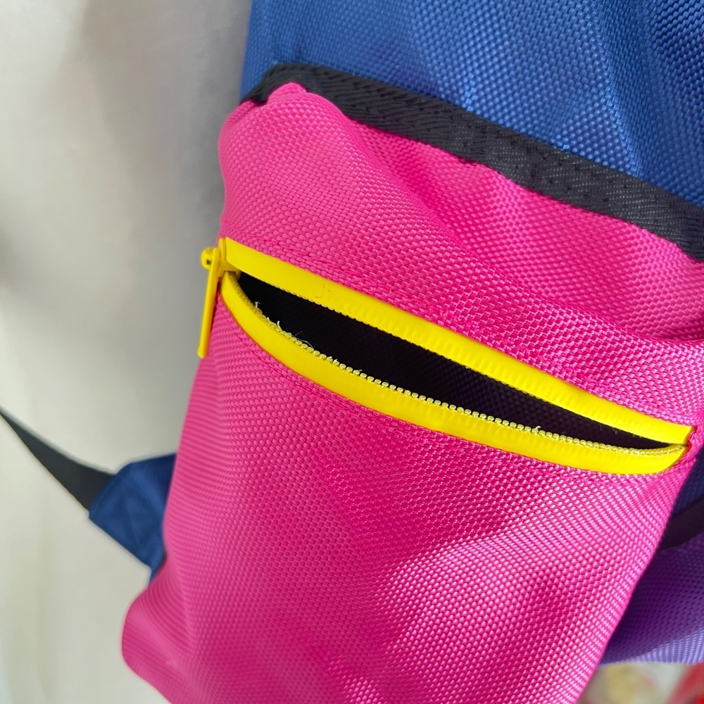 Teddy Fresh Colorblock Canvas Drawstring Backpack - image 2